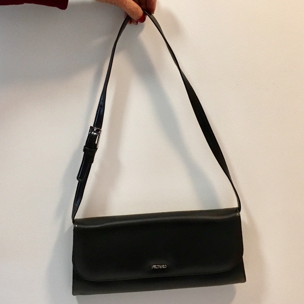 PICARD BLACK LEATHER BAG LIKE NEW PERFECT FOR SEASON